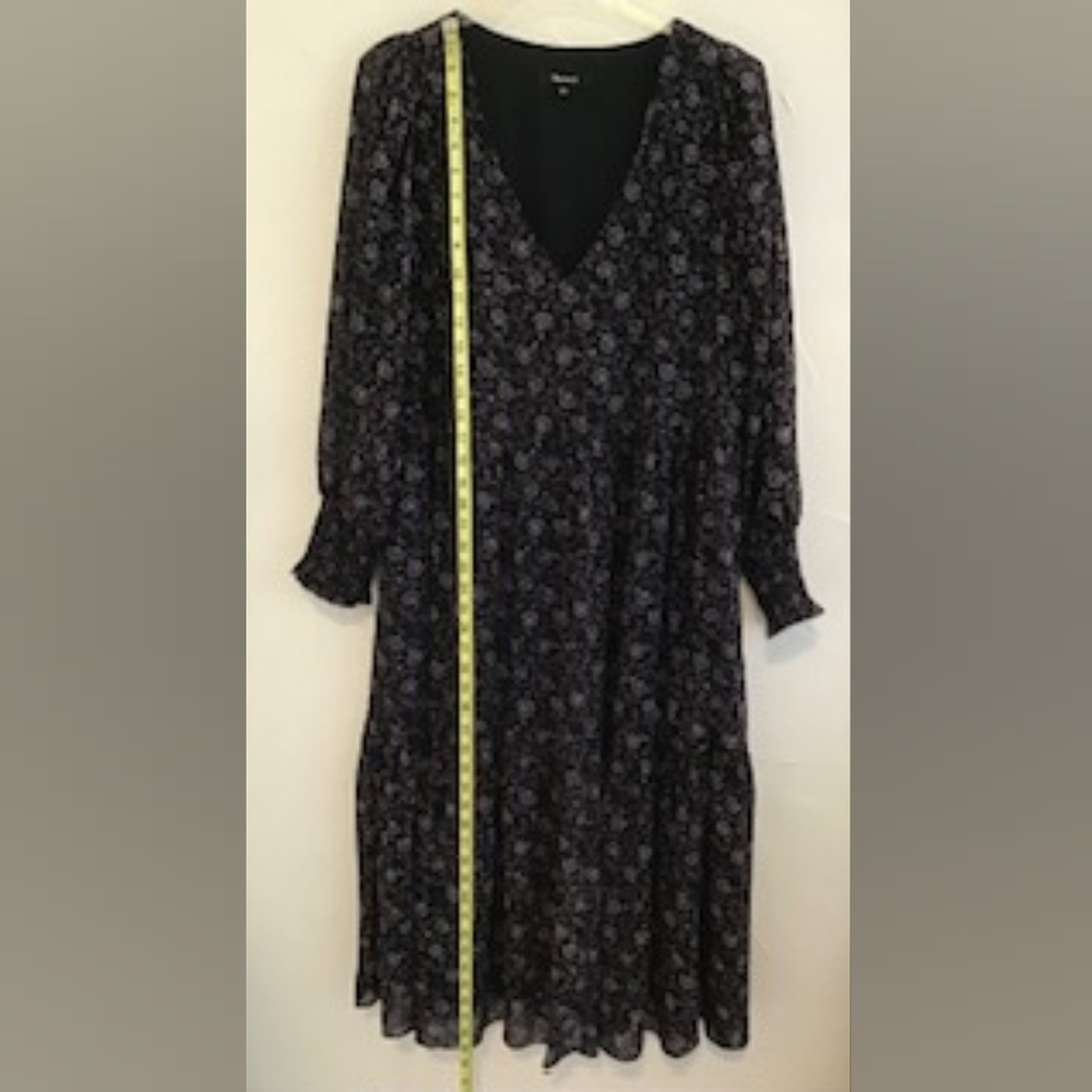 Madewell Navy Floral Dress - Picture 9 of 9